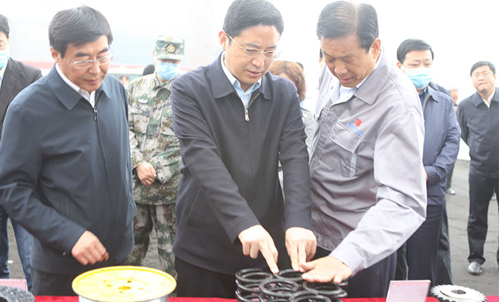 运城市委副书记市长储祥好来集团调研